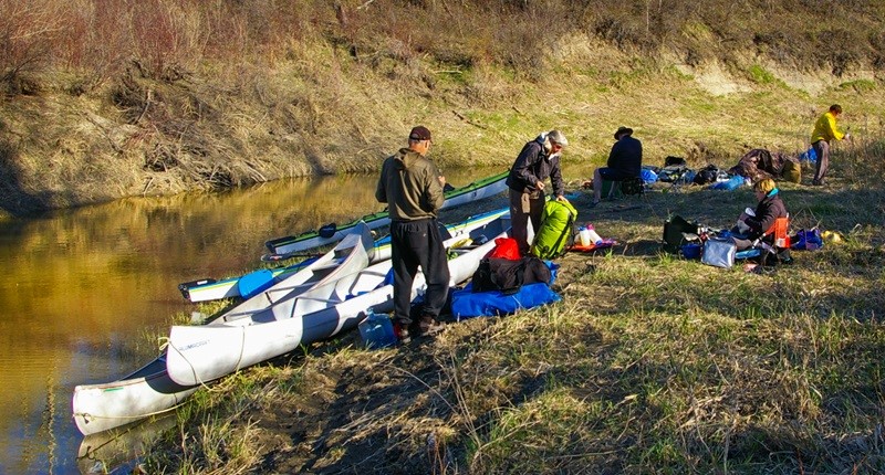 Canoe Break Camp