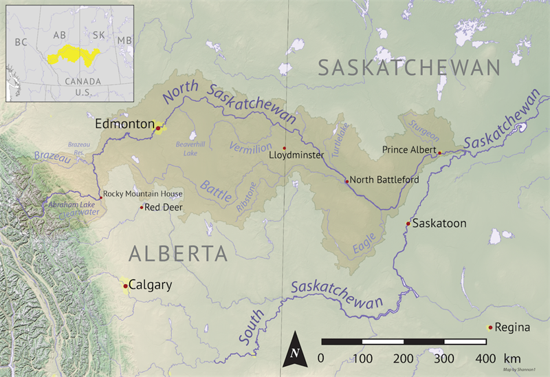 Source: Partners for the North Saskatchewan River Basin