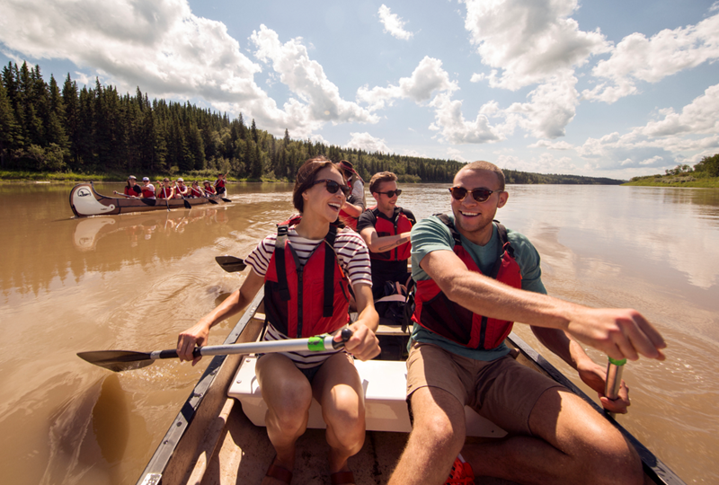 Paddle Into the Past - Metis Crossing