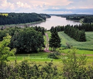 View of the River from Victoria Trail