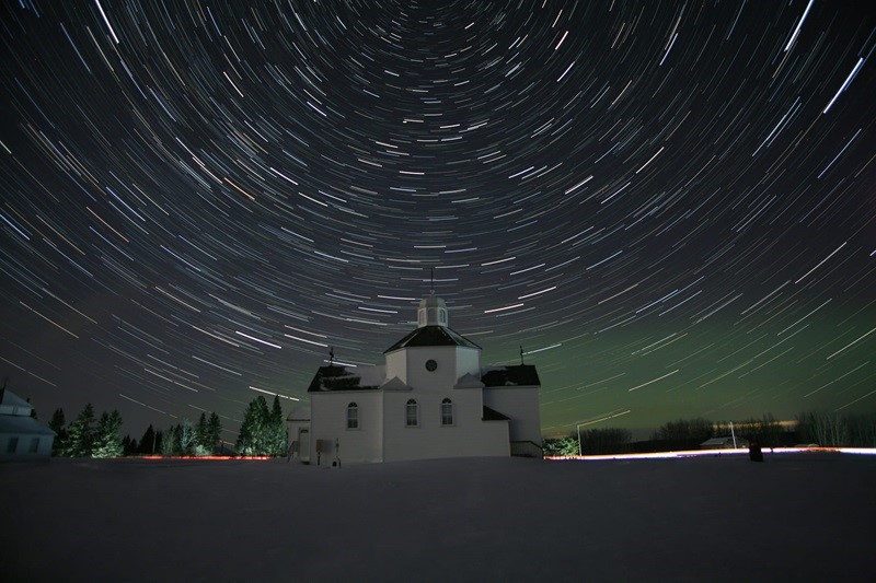 Chahor Church & Highland Hall Provincial Historic Site in Smoky Lake County, credit Justin Luchyk